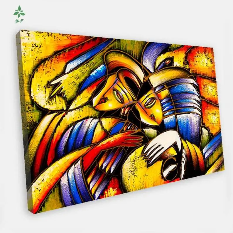 

Современная картина маслом, украшение для дома, настенное украшение