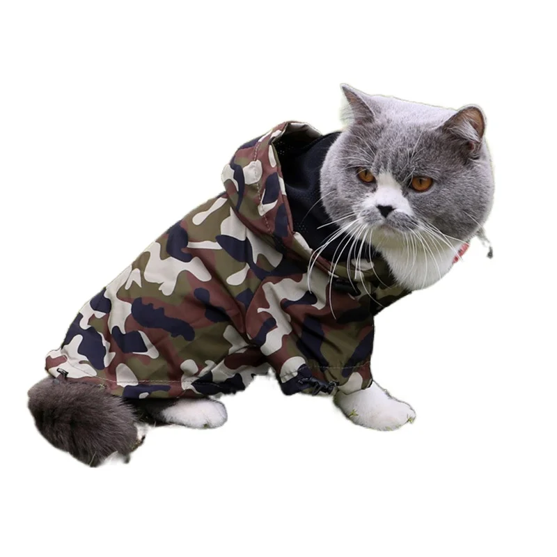 

Pet Raincoat PU Material Reflective Strip Design High-Quality Comfortable Health Safety Fabrics Fine Workmanship 2021 New Style