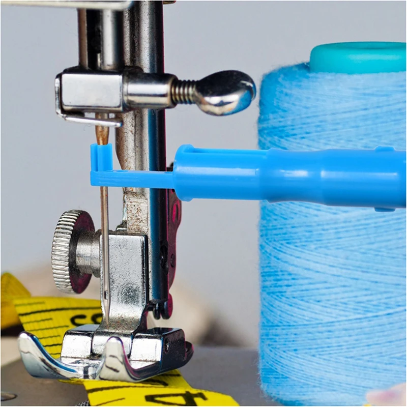 Вставка иглы инструмент аппликатор для швейной машины нить шитья с английским