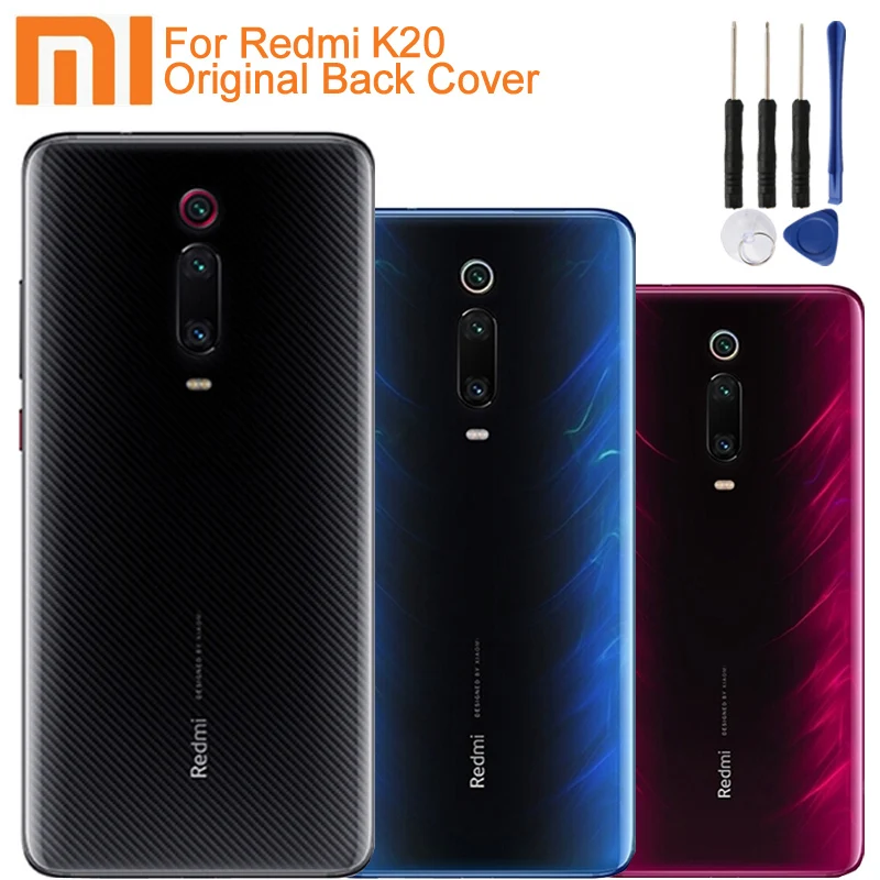 Задняя крышка аккумулятора для Xiaomi Redmi K20 K20PRO Mi 9T MI9T Pro стеклянная с инструментами |