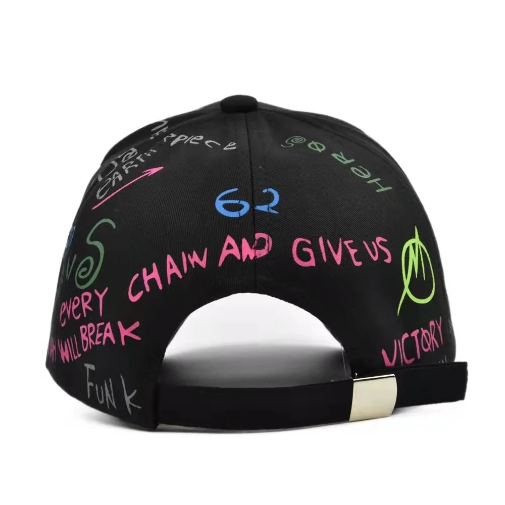 

2021 New Fashion Cotton Graffiti Baseball Cap for Men and Women Fashion Hats Unisex Casual Hip Hop Snapback Hat Peaked Caps