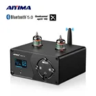 Усилитель для наушников AIYIMA Audio T10 APTX, декодер Hi-Fi для домашнего кинотеатра, USB, коаксиальный, аналоговый преобразователь, яркий мини-усилитель, дистанционное управление