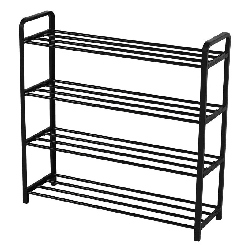 

4/5 Tiers Shoe Rack Steel Pipe Detachable Dustproof Shoe Rack Storage Organizer Shoes Space-Saving Stand Cabinet Shelf