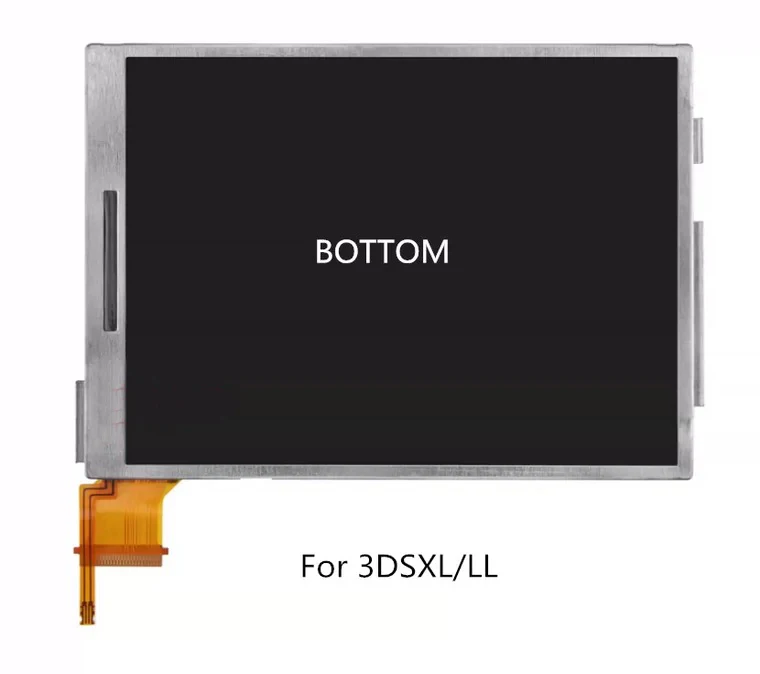 Бесплатная доставка оригинальный нижний Верхний ЖК-экран для 3DS XL/LL сенсорный