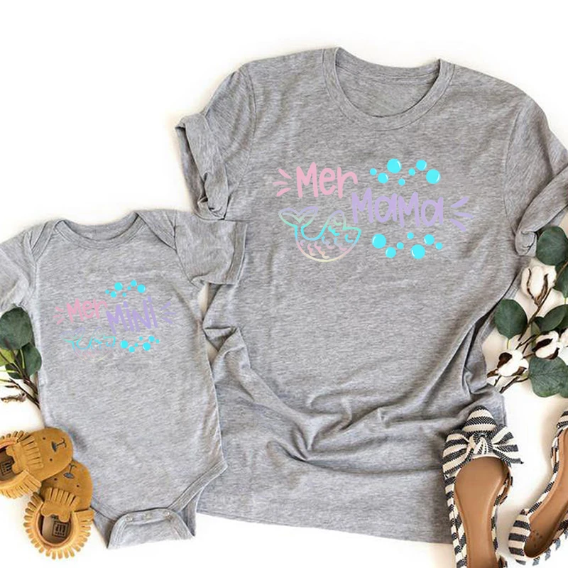 Camiseta familiar a juego, ropa para mam&aacute;, mam&aacute; y yo, ni&ntilde;os y ni&ntilde;as, madre, mam&aacute; e hija, hijo-2