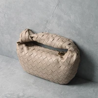 cowhide leather woven handbags women luxury designer new genuine leather shoulder bag ladies large capacity purses fashion
