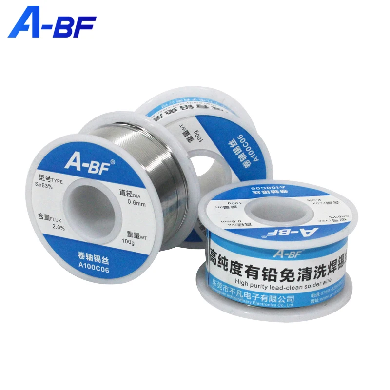 A BF проволочного припоя сварочного флюса рулон канифоль провода Луженая высокое