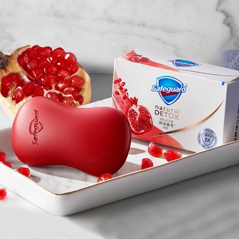Защитное красное Гранатовое мыло аромат длительный вкус мыла мутность очищающее