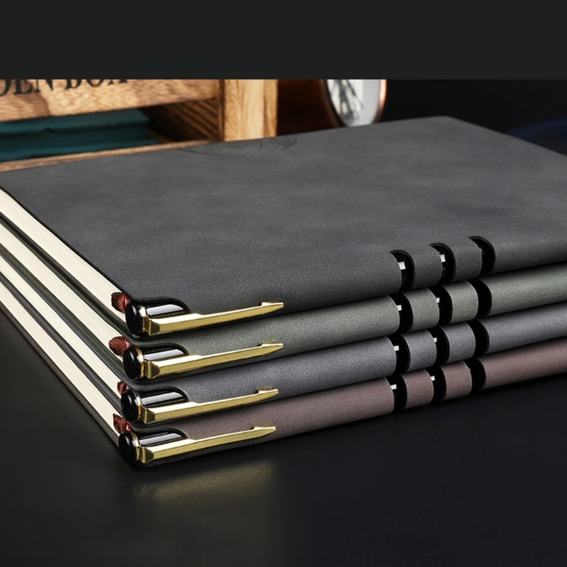 PU Leather A5 Notebook Notepad Diary Business Journal Planner Agenda Organizer Note Book wholesales | Канцтовары для офиса и