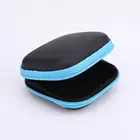 Миниатюрный квадратный чехол для гарнитуры, Bluetooth-совместимый футляр для хранения кабеля наушников Органайзер проводов для наушников, коробка для хранения аксессуаров