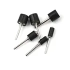 Барабанная шлифовальная наждачная бумага, Круглый комплект, полировочные гвозди для резиновой барабанной оправки Dremel, шлифовальная машина 18, 14 дюйма