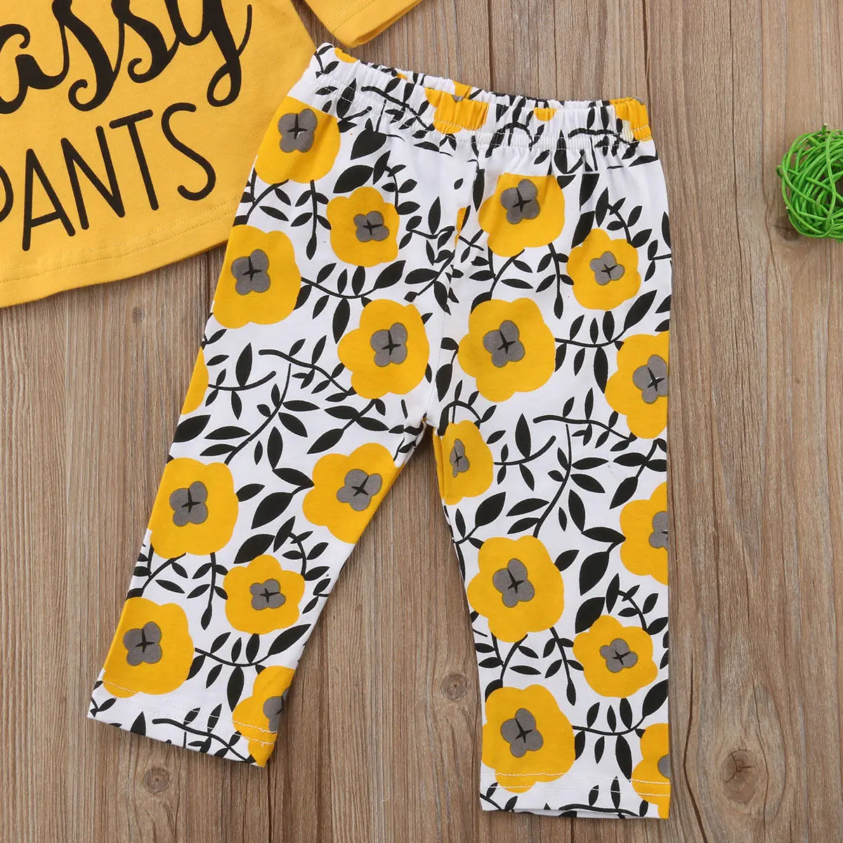 

2PCS Baby Girls Outfits T-shirt+Pants Set Toddler Autumn Long Sleeves Clothes Tracksuit