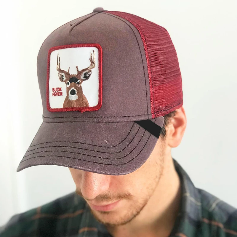 Хип хоп шляпа летняя бейсболка с вышивкой животных s wo Мужская/мужская Кепка