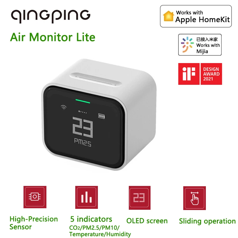 Датчик качества воздуха датчик Wi-Fi детектор газа pm2 5 PM10 температуры и влажности