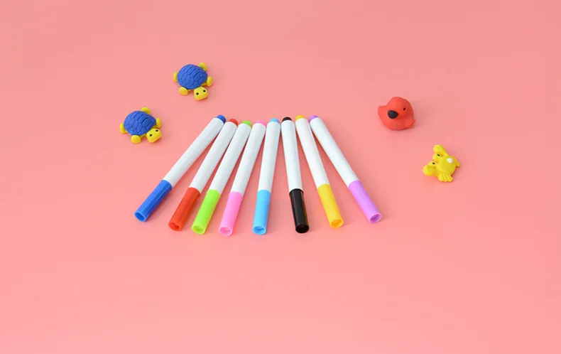 Маркеры для белой доски 8 шт./лот школьные акварельные ручки ручка с тонким