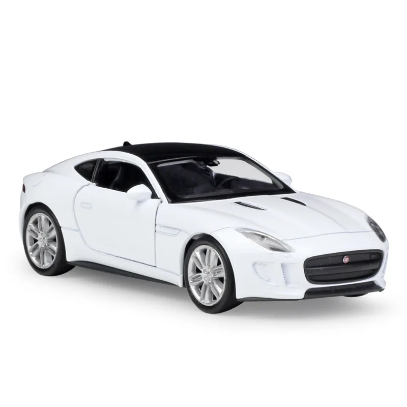Модель автомобиля Welly 1:36 JAGUAR F-Type Coupe из сплава Натяжной автомобиль собирать