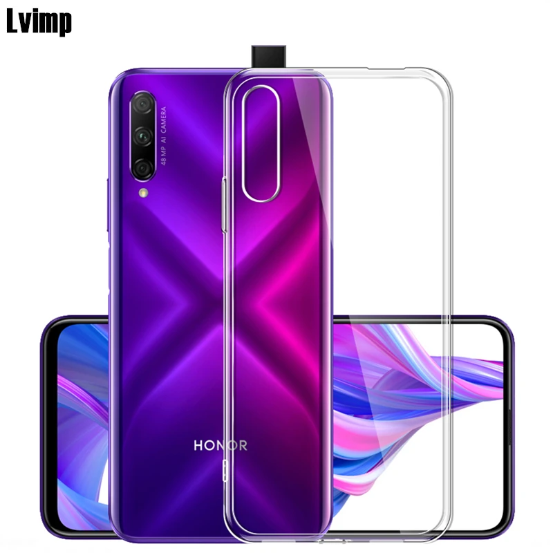 Huawei Honor 9X чехол 6 59 &quotультра тонкий прозрачный чистый силикон мягкий ТПУ huawei Pro