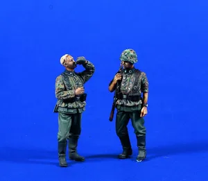 135 модельный комплект из смолы пехота