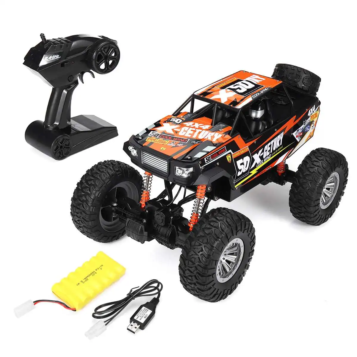 

1/8 50cm RC CAR With HD Camera Wireless Climbing Off-Road Vehicle Wifi Camera Video Gravity Sensor Mobile Phone Control Toys Car