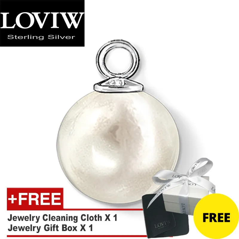 Кулон большой жемчужный шар совершенно новые модные ювелирные изделия Love Прямая