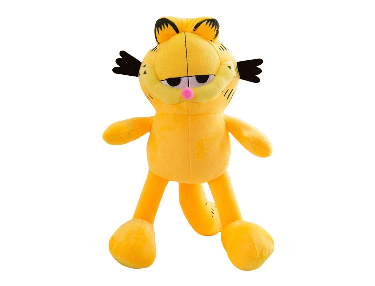 

1pc 100-20cm Plush Garfield Cat Plush Stuffed Toy Doll High Quality Soft Plush Figure gift for children Doll Free Shipping