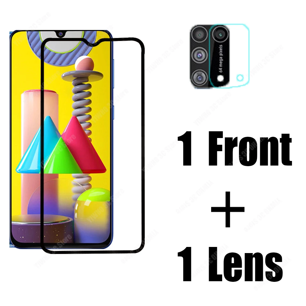 

Protective Glass For Samsung Galaxy M31 Glass Screen Protector On For Samsung Galaxy M31 Tempered Glas Front Protection Film