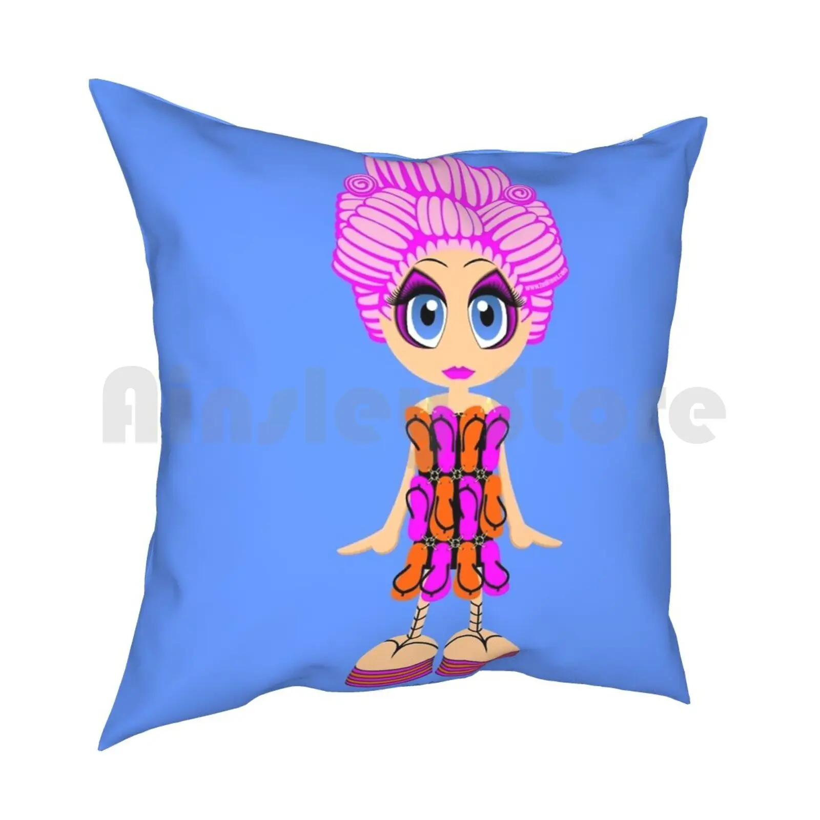 Наволочка для подушки в стиле платья Flip-Flop с печатным рисунком для дома, мягкая DIY обложка, Flip Flop Priscilla Queen Desert Flipflop Movie.