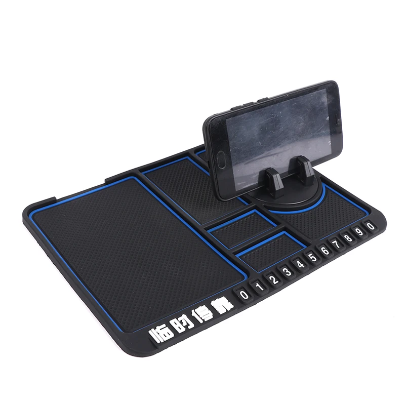 

Многофункциональный автомобильный Противоскользящий коврик, автомобильный держатель телефона, силиконовая противоскользящая панель