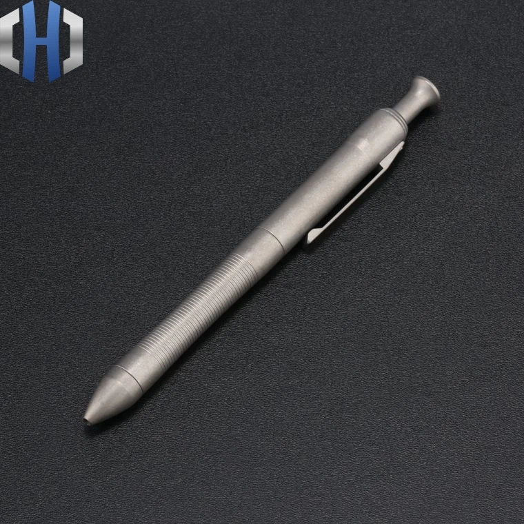 Высококачественная титановая тактическая ручка TC4 для самообороны письма
