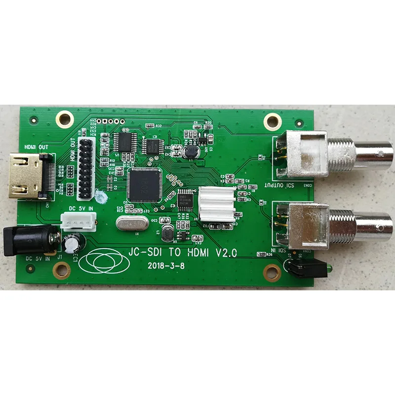 

Lossless SDI Сигнальная плата для Преобразование HDMI плата адаптера SDI to HDMI драйвер платы + с петлей SDI вне