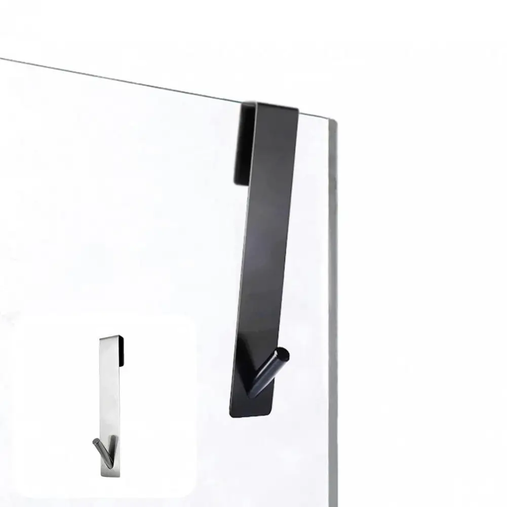 

Портативная привлекательная Съемная Вешалка с защитой от трещин, крючок, держатель из нержавеющей стали, вешалка, легко использовать в спал...