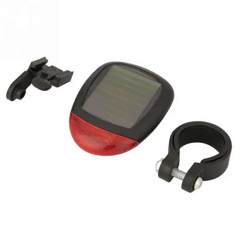 3 режима велосипед задний светильник на солнечных батареях Светодиодный хвост