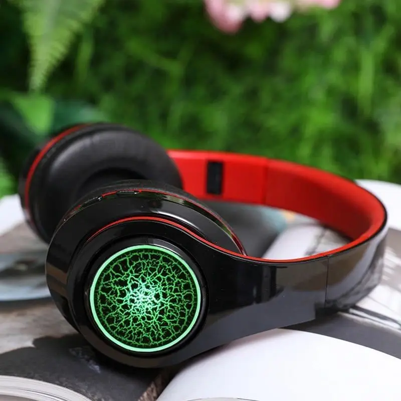 

New B39 Headphone LED Light Wireless Headset Sports Bluetooth Earphone Subwoofer Universal Folding Headphones For Smartphone