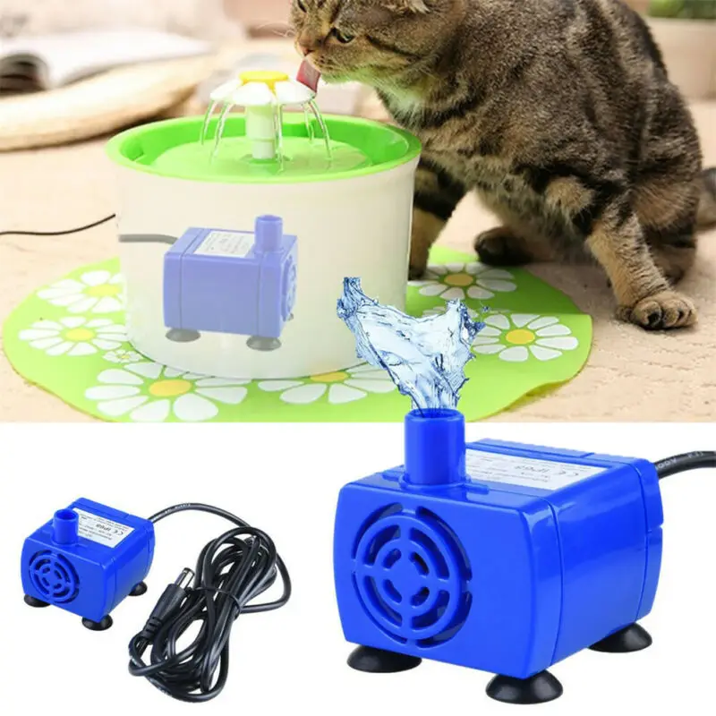 Погружной фонтанчик для домашних животных сменный погружной мини собак и