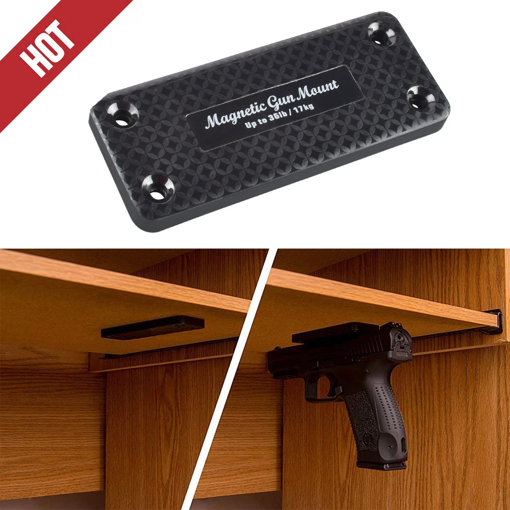 36LBS Магнитная пушка держатель кобура магнит для оружия пистолет винтовка скрытый