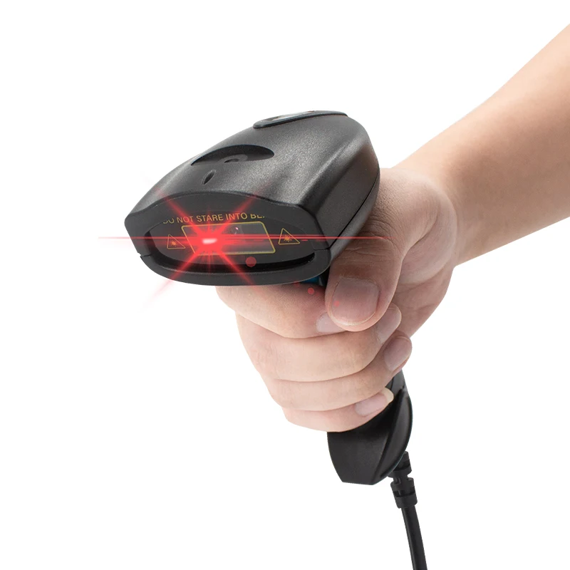 Проводной 1D автоматический сканер 2D портативный ручной лазерный штрих-кодов |