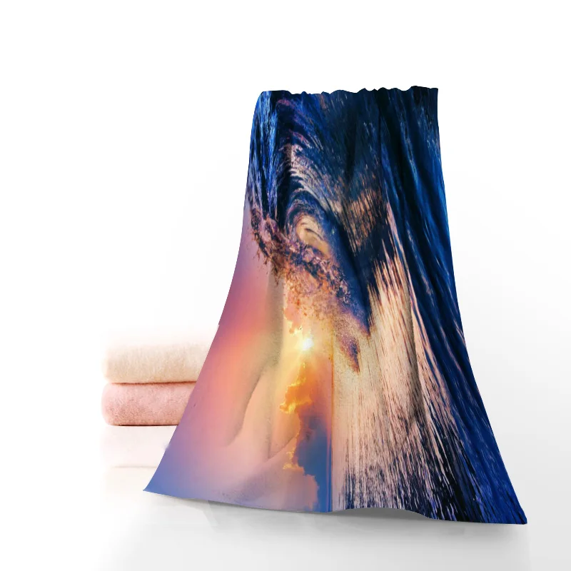 

Landscape Sunset Towels Microfiber Fabric Bath Towels Travel,Beach,FaceTowel Custom Creative Towel Size 35X75cm ,70X140cm