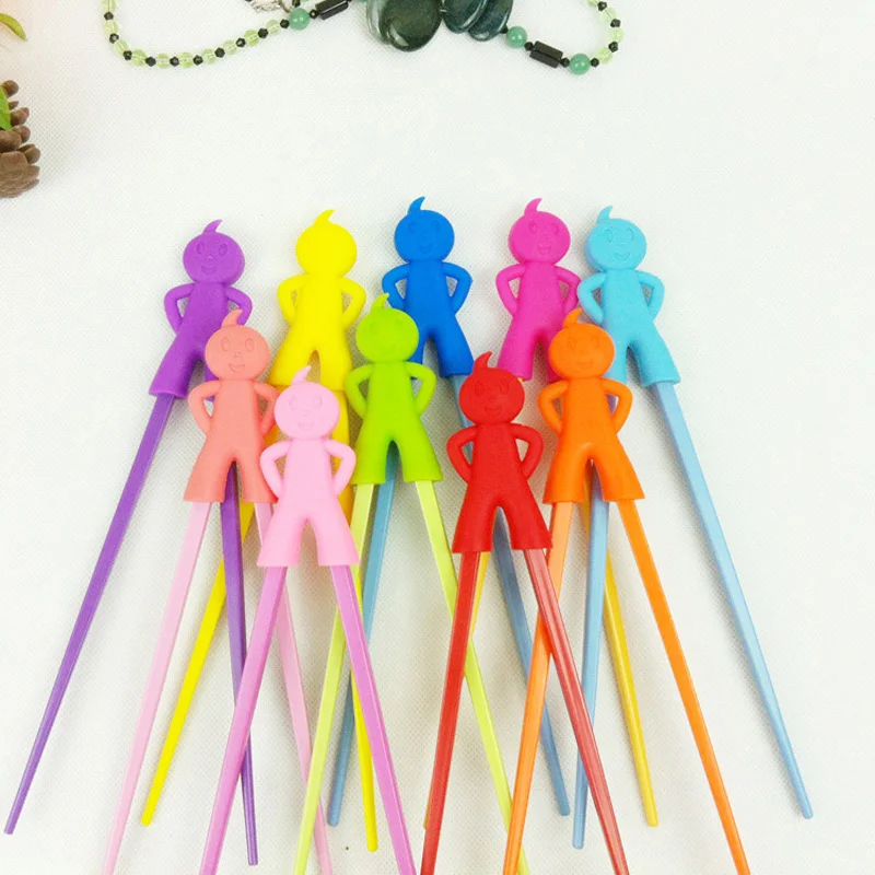 5 шт./компл. милые обучающие палочки для еды с героями мультфильмов детские