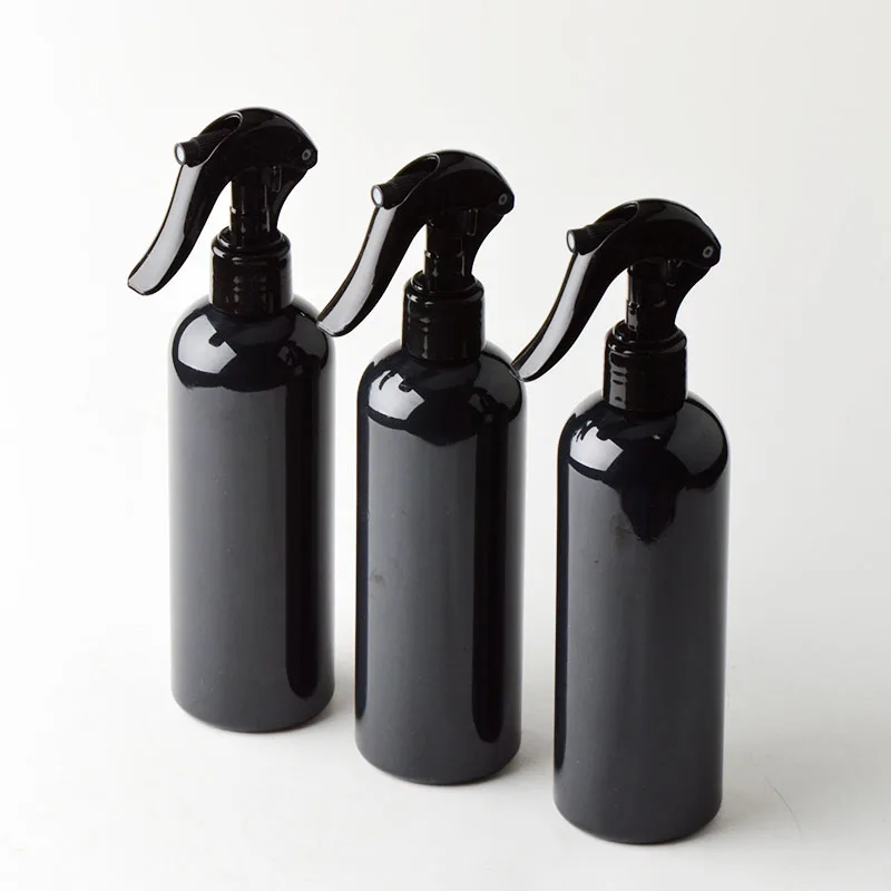 

1pcs 300ml Empty Black Plastic Bottle Trigger Sprayer Water Pumps Used For Flowers Household Makeup Mist Spray Pump 300cc 10oz