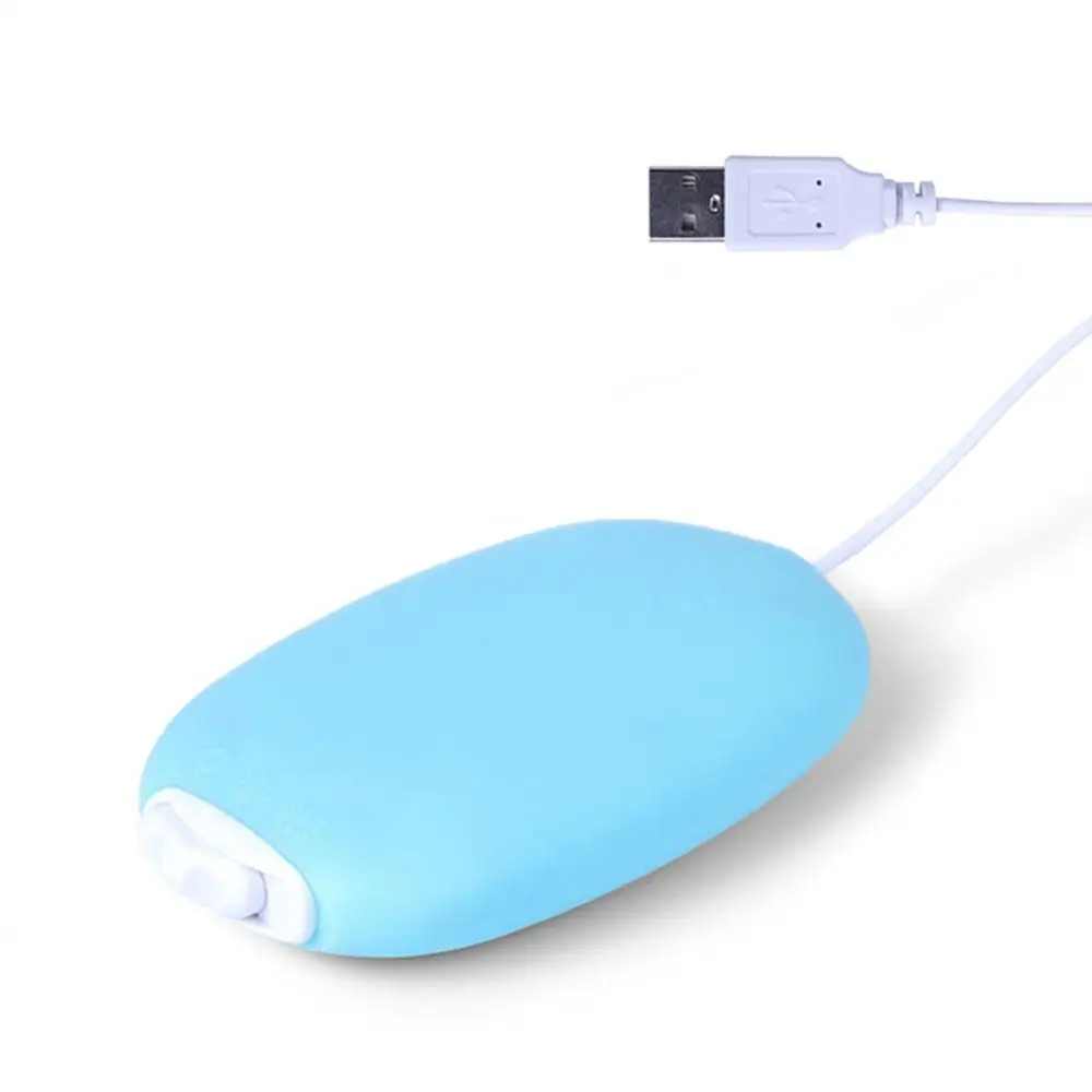 Креативная модная зимняя грелка для рук USB Поставка Мини Портативный Ручной подогреватель портативный для офиса путешествия использования - Цвет: blue