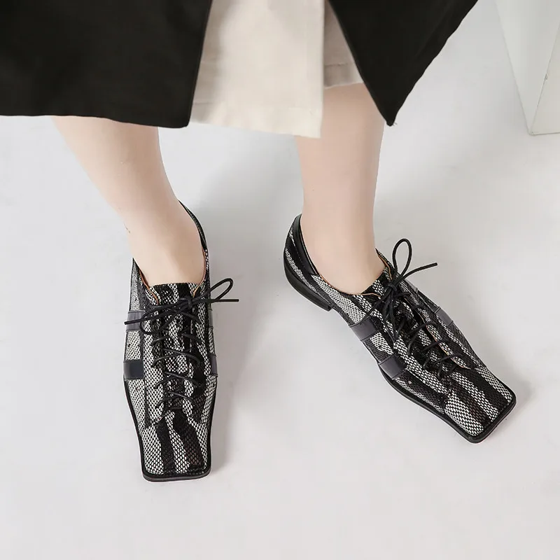 FEDONAS женские туфли-лодочки из натуральной кожи в европейском стиле Повседневная