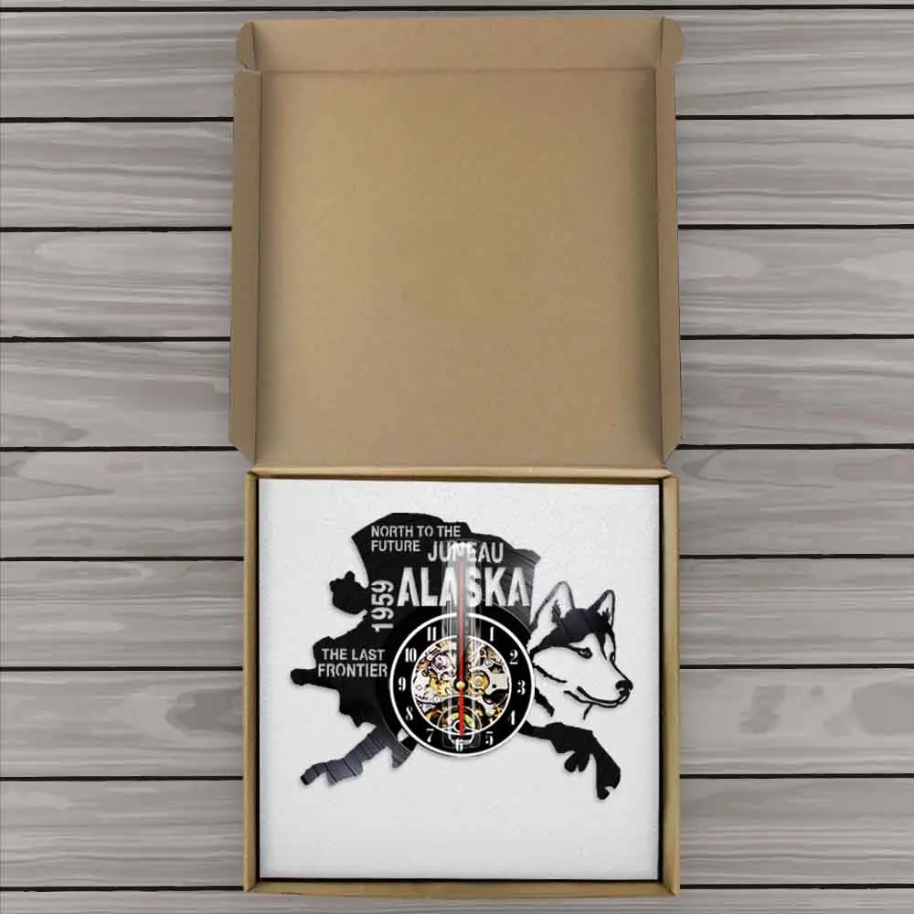 Alaska Dog настенные художественные декорации США город Аляска винтажная виниловая