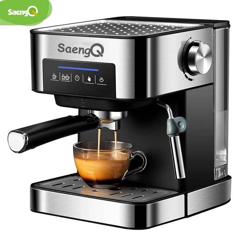 SaengQ электрическая Кофеварка американо Эспрессо кофемашина 1500 мл причудливая
