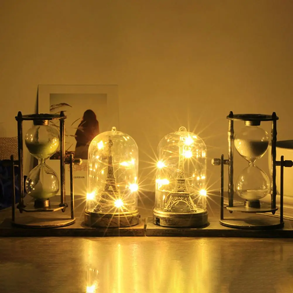 Песочные часы в стиле ретро креативные песочные с мигающим держателем для ручек