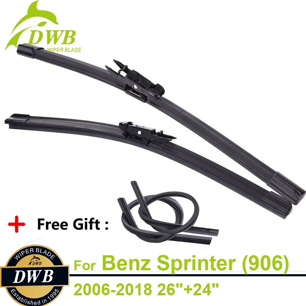 Стеклоочистители для Mercedes Benz Sprinter (906) 2006 2018 26 + 24 дюйма 2 шт.|wiper blade|windshield wiperwiper blade |