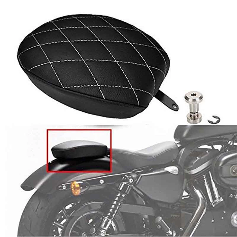 Черное переднее сиденье водителя мотоцикла + заднее ПАССАЖИРСКОЕ СИДЕНЬЕ для Harley