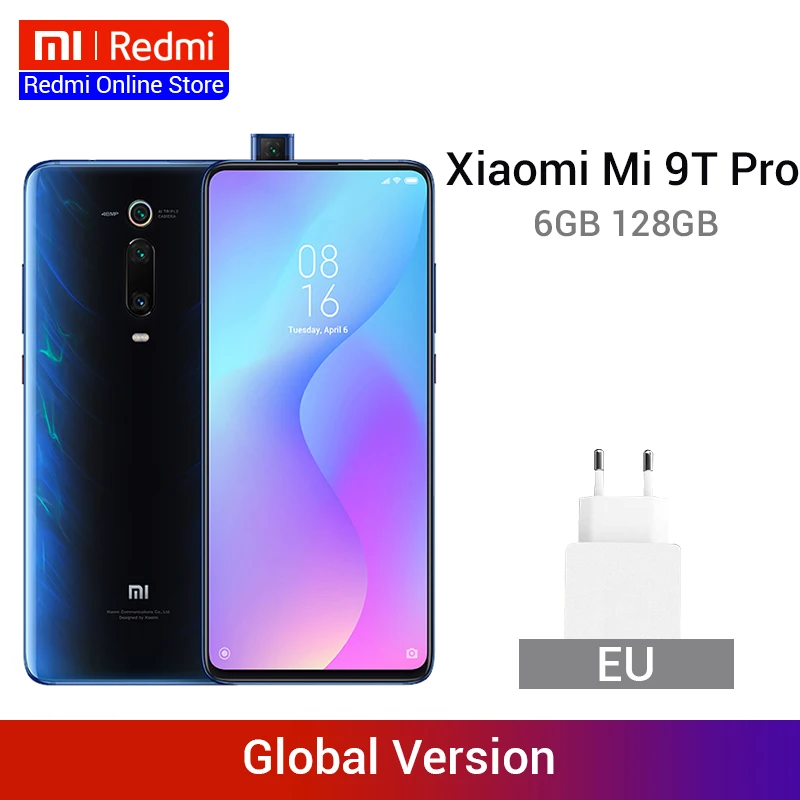 В наличии глобальная версия Xiaomi mi 9T Pro (Red K20 Pro) 6GB 128GB Snapdragon 855 смартфон 48MP Тройная