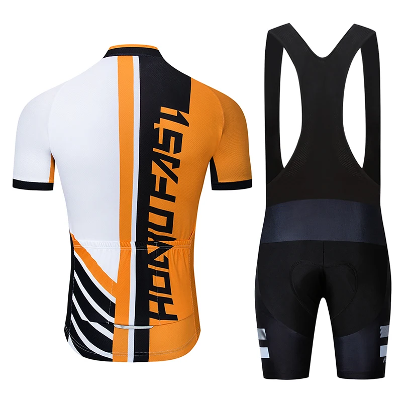 Летний комплект из Джерси для велоспорта Мужская одежда короткая езды на