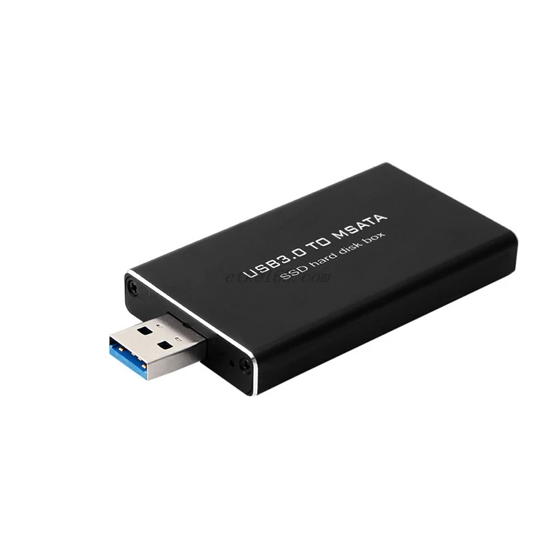 5 Гбит/с USB 3 0 mSATA корпус для USB3.0 мини интерфейс жесткого диска SATA адаптер M2 жесткий