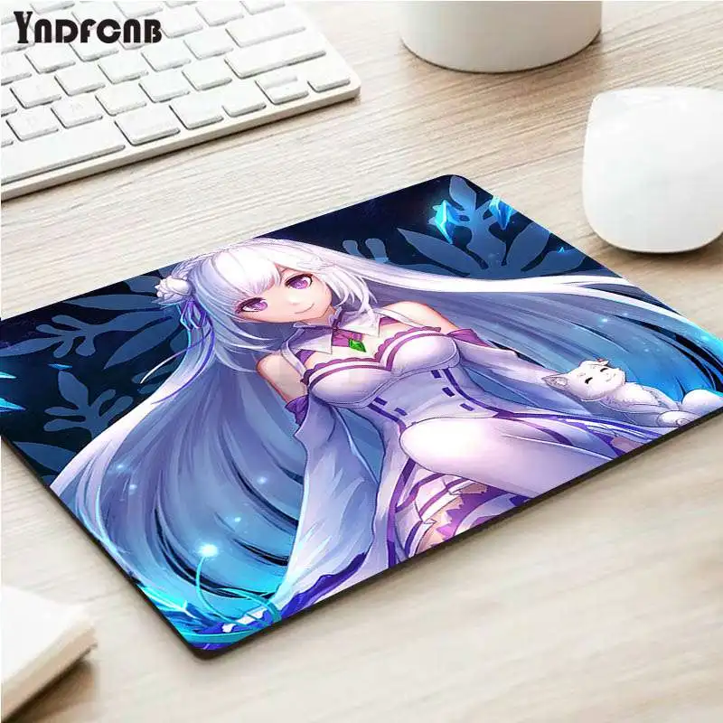 YNDFCNB Высокое качество Re Zero Аниме девушка ноутбук компьютерный коврик для мыши CS